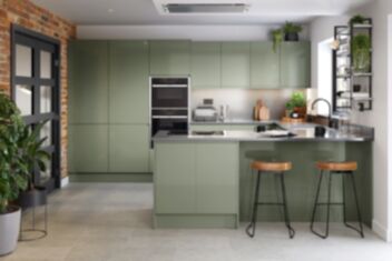 Second Nature Remo Collection High Gloss Regiment Handleless